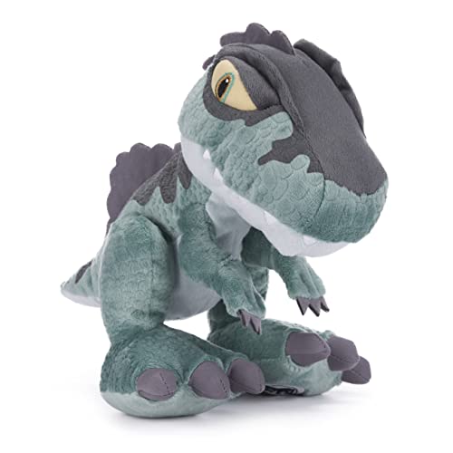 Posh Paws 49009 Jurassic World Dominion Giganotosaurus, Plüschtier, 25 cm, Grün von Posh Paws