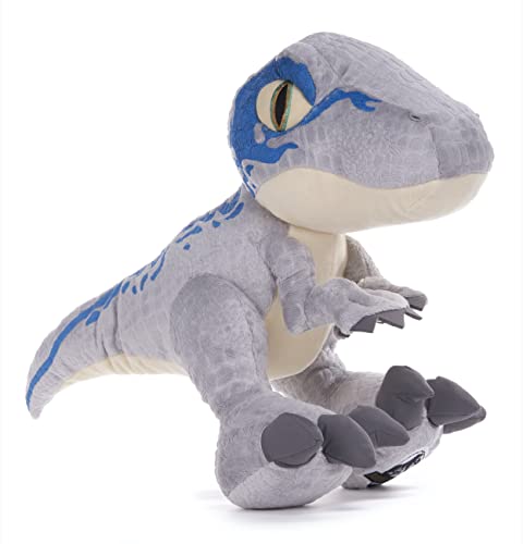 Posh Paws Velociraptor Plüschtier, 46 cm, Blau von Posh Paws