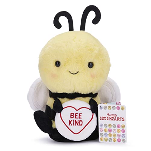 Posh Paws Swizzles Loves Hearts Betsy die Hummel Bee Kind, Plüschtier, 20 cm Posh Paws Swizzles Loves Hearts Betsy die Hummel Bee Kind, Plüschtier, 20 cm von Posh Paws