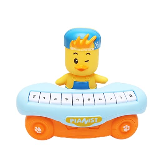 Poupangke Musikklavier für Kinder, Spielzeug für Kinderklaviertastatur - Frühes Lernen, pädagogisches Klaviertastatur-Spielzeug | Musikalisches Keyboard-Klavierspielzeug, pädagogisches interaktives von Poupangke