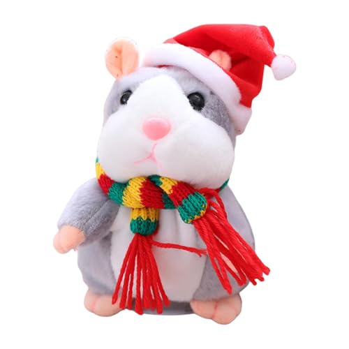Sprechend Hamsterspielzeug, Soundaufnahme Hamster Plüsch Interaktives Spielzeug, automatische Schüttelfrost -Kopf -Plüsch -Puppe mit und schürtukativ Sprechend Hamsterspielzeug, Soundaufnahme Hamster Plüsch Interaktives Spielzeug, automatische Schüttelfrost -Kopf -Plüsch -Puppe mit und schürtukativ von Poupangke