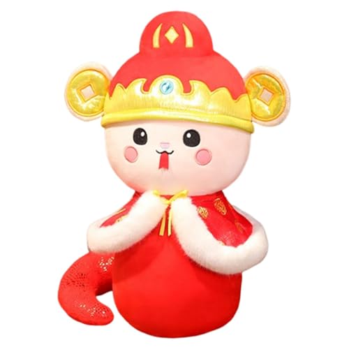 Chinesische Neujahrsschlange Plüschtier, chinesische Neujahrsschlange, Plüschtiere | Dekoration für Schlangenmaskottchen von 30,6 cm, Schlangenspielzeug, Chinesische Neujahrsschlange Plüschtier, chinesische Neujahrsschlange, Plüschtiere | Dekoration für Schlangenmaskottchen von 30,6 cm, Schlangenspielzeug, von Povanjer