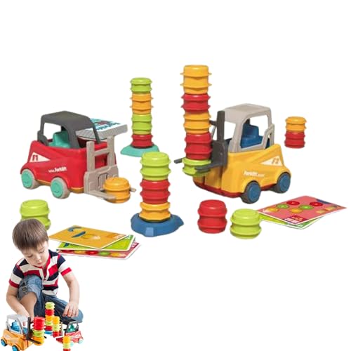 Povanjer Gabelhebe-Spielzeug, Gabelstapler-Spielzeug – Transportstapelspiel für Gabelstapler | Lernspielzeug für die Aktivitäten der Kleinen, Lernspielzeug für Povanjer Gabelhebe-Spielzeug, Gabelstapler-Spielzeug – Transportstapelspiel für Gabelstapler | Lernspielzeug für die Aktivitäten der Kleinen, Lernspielzeug für von Povanjer