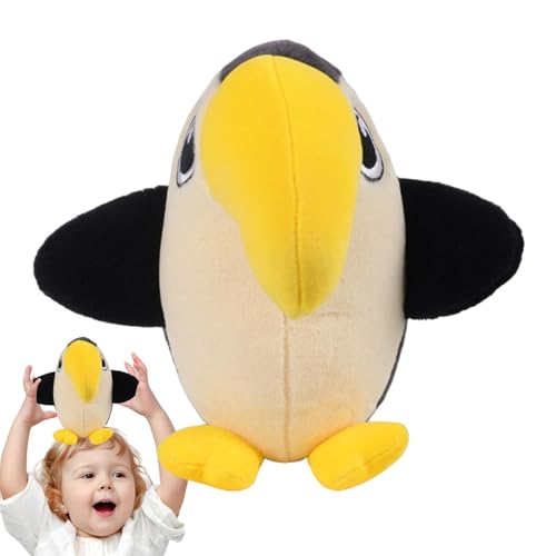 Plüschvogel, Plüschvogel – Plüschtier für | Weiches Vogel-Plüschtier 9 Zoll für Mädchen und , Plüschtier für Dekoration Plüschvogel, Plüschvogel – Plüschtier für | Weiches Vogel-Plüschtier 9 Zoll für Mädchen und , Plüschtier für Dekoration von Povanjer