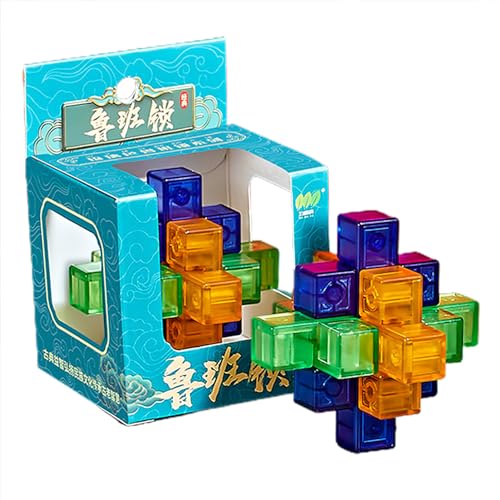 Povanjer Puzzle für Erwachsene | Entsperren Sie das Luban Kongming Lock Puzzle | Luban Lock, tragbares Logikpuzzle und IQ-Testspielzeug für Jugendliche und Erwachsene Povanjer Puzzle für Erwachsene | Entsperren Sie das Luban Kongming Lock Puzzle | Luban Lock, tragbares Logikpuzzle und IQ-Testspielzeug für Jugendliche und Erwachsene von Povanjer