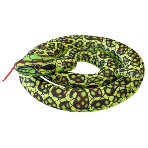 Schlange aus Plüsch, Schlange aus Plüsch, Plüschtier, 79 Zoll für Plüschtiere, realistisches Tierspielzeug, langes Schlangenkissen Schlange aus Plüsch, Schlange aus Plüsch, Plüschtier, 79 Zoll für Plüschtiere, realistisches Tierspielzeug, langes Schlangenkissen von Povanjer