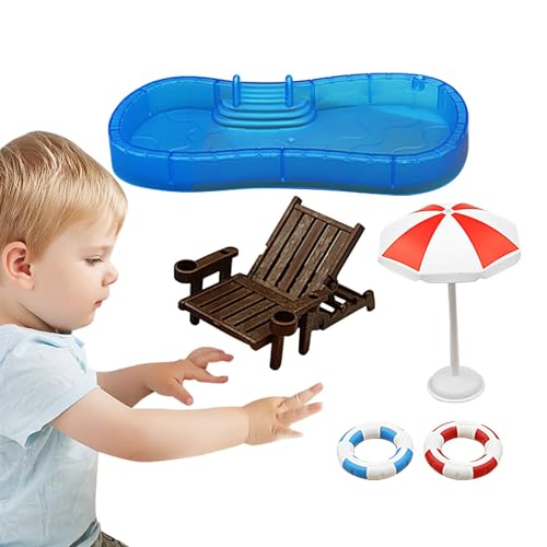 Strandmodell-Set, Strandmodell-Set für Stranddekorationen | Bastel-Hausdekoration im Strandstil, Regenschirm-Ornament-Modelle Strandmodell-Set, Strandmodell-Set für Stranddekorationen | Bastel-Hausdekoration im Strandstil, Regenschirm-Ornament-Modelle von Povanjer