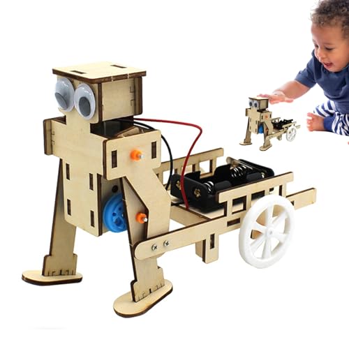 Povanjer Zusammengebautes Baustein-Set, Bauspielzeug für – lustiges und niedliches Experimentierspielzeug aus Holz, DIY | Wissenschaftssets, Lernspielzeug für Erkundung, Kapazität Povanjer Zusammengebautes Baustein-Set, Bauspielzeug für – lustiges und niedliches Experimentierspielzeug aus Holz, DIY | Wissenschaftssets, Lernspielzeug für Erkundung, Kapazität von Povanjer