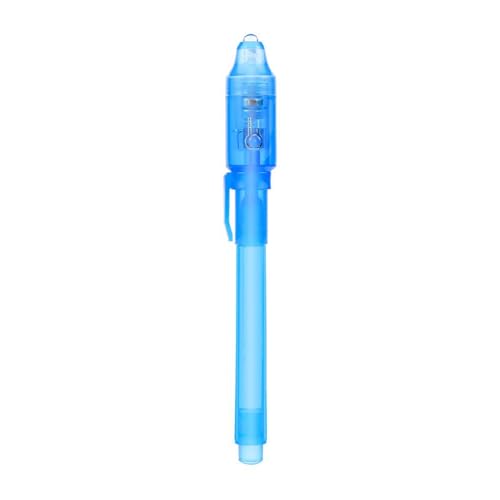 Verschwindender Tintenstift - Zauberstifte,Light Pens Marker Secret Message Writer mit UV-Licht Fun Activity Entertainment für Kid Party Favors von Povanjer