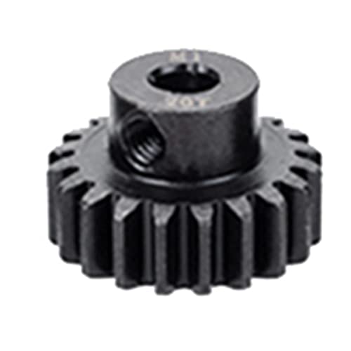 Povhhee M1 5Mm 20T Schwarzes Stahlmetall Pinion Motor Gear für 1/10 Rc Car von Povhhee