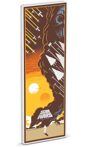 A New Hope Silver Poster 3 Oz Silber Münze 5$ Niue 2024 von Power Coin