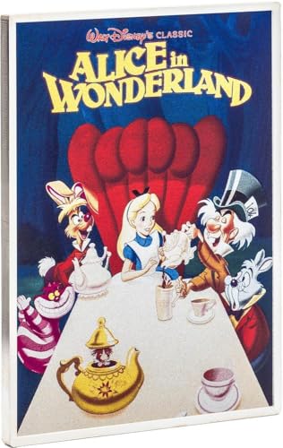 Alice In Wonderland Silver Poster 5 Oz Silber Münze 10$ Niue 2024 von Power Coin