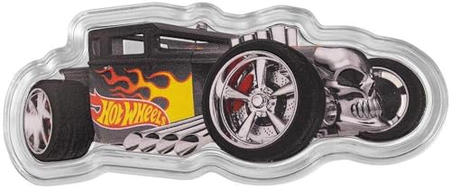 Bone Shaker Hot Wheels 1 Oz Silber Münze 2$ Solomon Islands 2024 von Power Coin