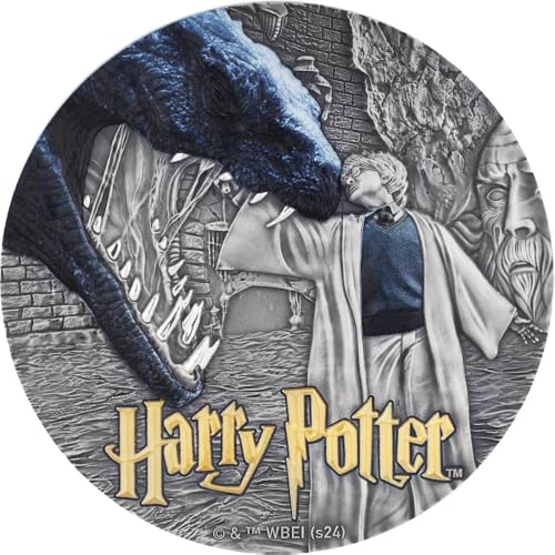 Harry Potter and The Chamber of Secrets Silber Münze 15$ Niue 2024 von Power Coin