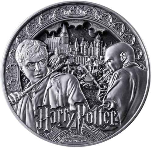 Harry Vs Voldemort Harry Potter 1 Kg Kilo Silver Coin 20$ Samoa 2024 von Power Coin