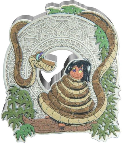 Kaa Jungle Book Disney 1 Oz Silber Münze 2$ Niue 2024 von Power Coin