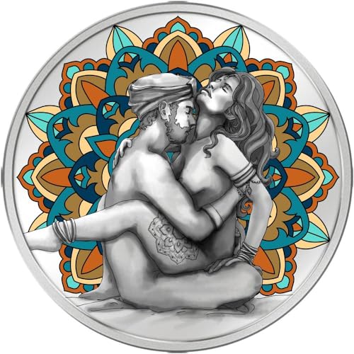 Lotus Flower The Art of Kamasutra Silbermedaille 2024 von Power Coin