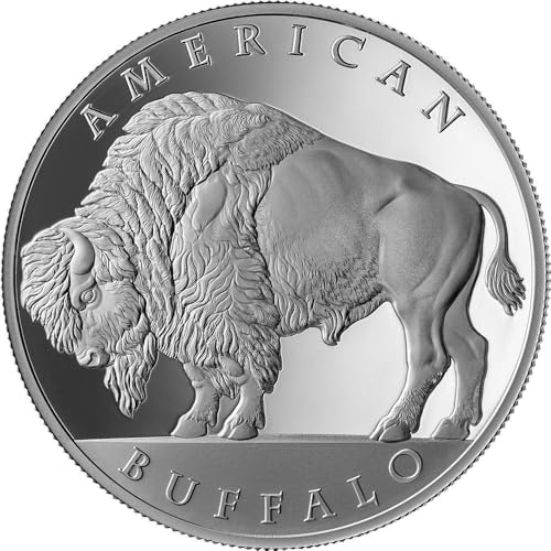 Power Coin American Buffalo Cryptocurrency 1 Oz Silber Münze 1000 Satoshi United Crypto States 2025 von Power Coin