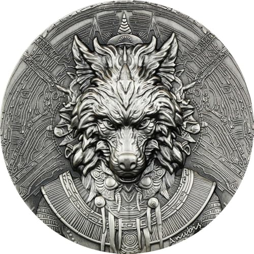 Power Coin Anubis 2 Oz Silber Münze 2000 Francs Gabon 2024 von Power Coin