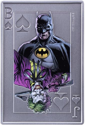 Power Coin Batman Vs Joker 2 Oz Silber Münze 5$ Samoa 2024 von Power Coin