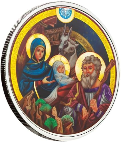 Power Coin Bethlehem Nativity 1 Oz Silber Medaille 2024 von Power Coin