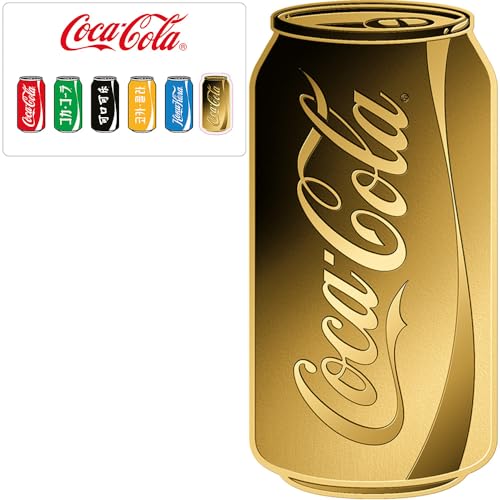 Power Coin Coca Cola Can 1/1000 Oz Gold Münze 3000 Francs Chad 2023 von Power Coin