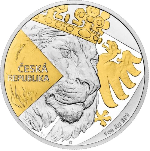 Power Coin Czech Lion 1 Oz Silber Münze 2$ Niue 2024 von Power Coin