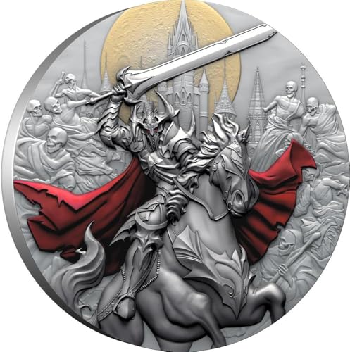 Power Coin Darkness Rider 2 Oz Silber Münze 5$ Liberia 2024 von Power Coin