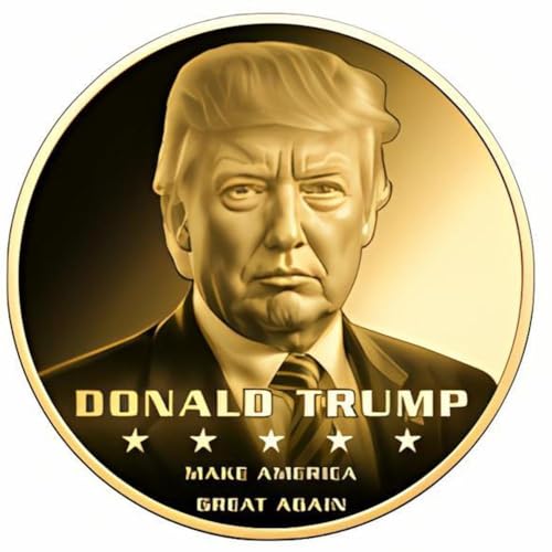 Power Coin Donald Trump 1/1000 Oz Gold Münze 3000 Francs Chad 2024 von Power Coin