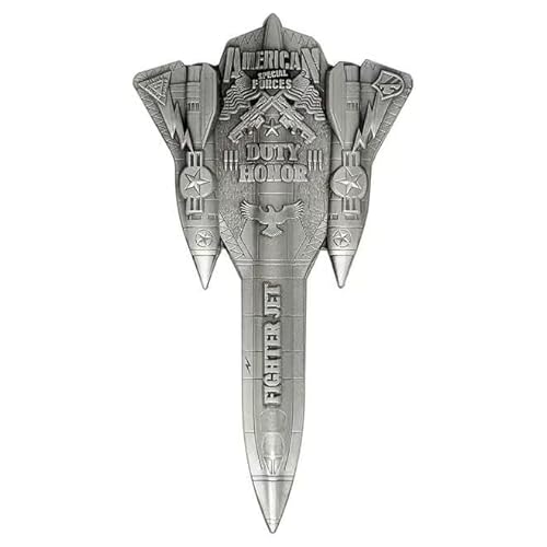 Power Coin Fighter Jet Weapons of War Antiqued 2 Oz Silber Münze 10000 Francs Chad 2024 von Power Coin