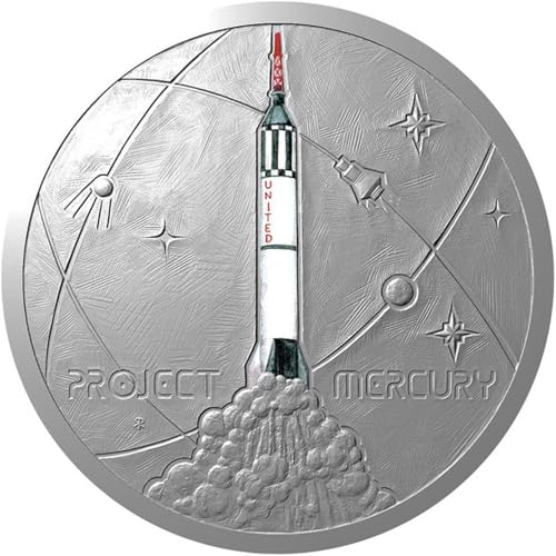 Power Coin First American In Space Milky Way 1 Oz Silber Münze 1$ Niue 2024 von Power Coin