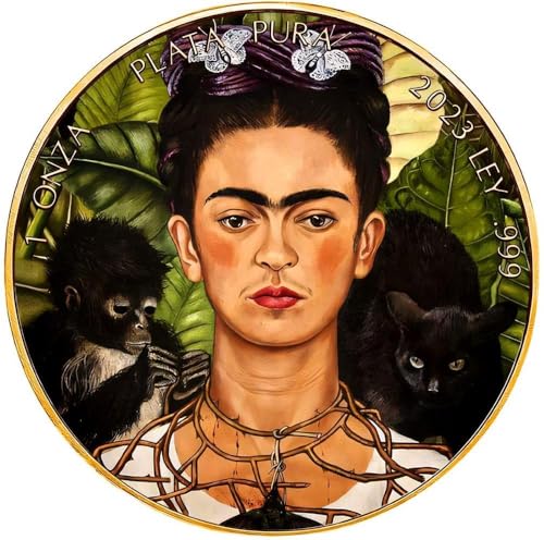 Power Coin Frida Kahlo Libertad 1 Oz Silber Münze Mexico 2023 von Power Coin