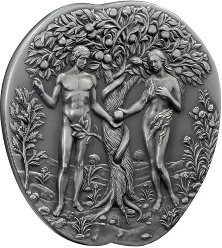 Power Coin Garden of Eden Apfel 8 Oz Silber Münze 5000 Franken Cameroon 2024 von Power Coin