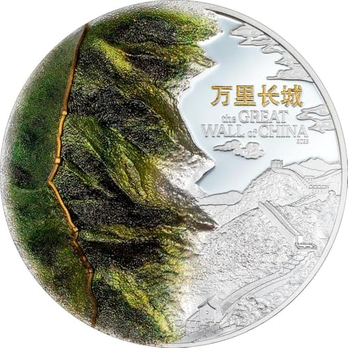 Power Coin Great Wall of China 3 Oz Silber Münze 20$ Cook Islands 2025 von Power Coin