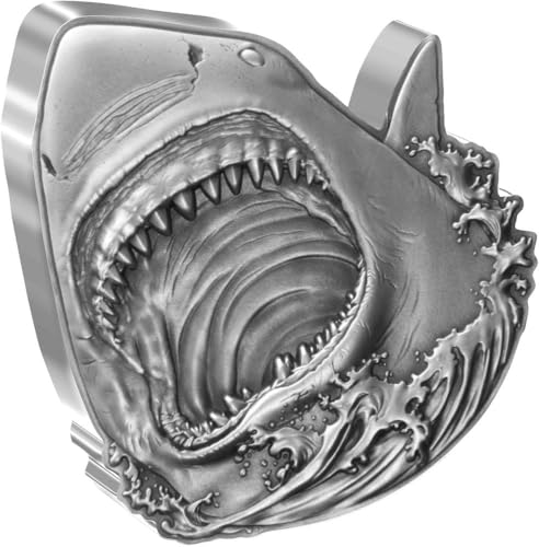 Power Coin Great White Shark 2 Oz Silber Münze 5$ Niue 2024 von Power Coin