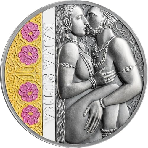 Power Coin Kama Sutra I Moments of Love 1 Oz Silber Münze 1000 Francs Cameroon 2025 von Power Coin