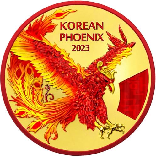 Power Coin Korean Phoenix 1 Oz Silber Münze South Korea 2024 von Power Coin