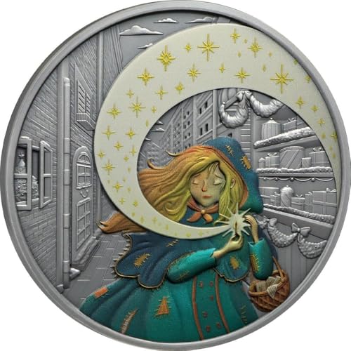 Power Coin Little Match Girl 1 Oz Silber Münze 1$ Niue 2024 von Power Coin