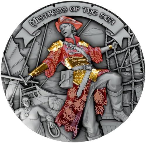 Power Coin Mistress of The Sea 2 Oz Silber Münze 5$ Niue 2024 von Power Coin