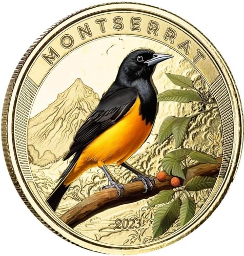 Power Coin Montserrat Oriole Ec8 1 Oz Gold Münze 10$ Eastern Caribbean 2023 von Power Coin