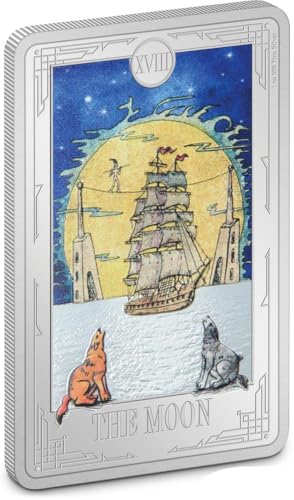 Power Coin Moon Tarot Cards 1 Oz Silber Münze 2$ Niue 2024 von Power Coin