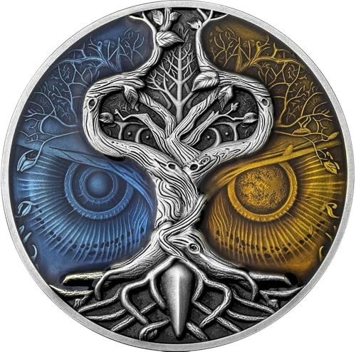 Power Coin Mystery Tree 2 Oz Silber Münze 5$ Niue 2024 von Power Coin