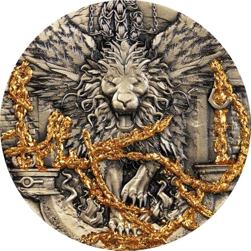 Power Coin Neo Manticore 2 Oz Silber Münze 2000 Francs Cameroon 2025 von Power Coin