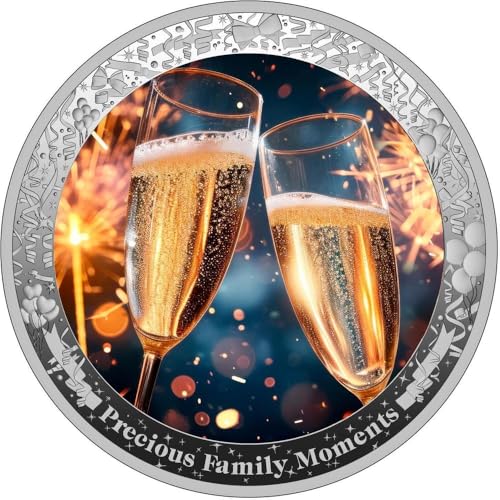 Power Coin New Year Precious Family Moments 1 Oz Silber Münze 1000 Francs Cameroon 2025 von Power Coin