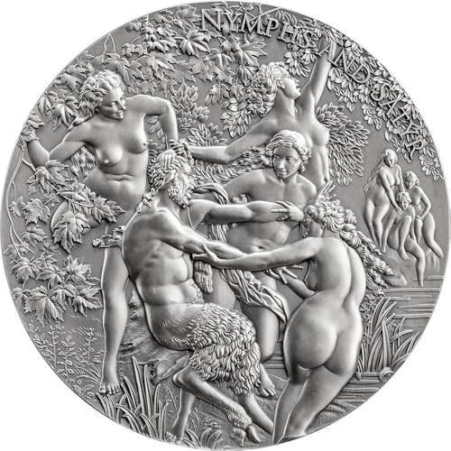 Power Coin Nymphs and Satyr Celestial Beauty 1 Kg Kilo Silber Münze 10000 Francs Cameroon 2025 von Power Coin