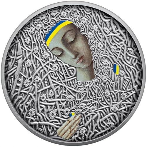 Power Coin Pliontanism Versilberte Münze 5 Hryvnia Ukraine 2024 von Power Coin