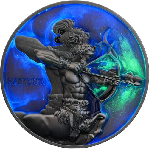 Power Coin Sagittarius 5 Oz Silber Münze 12$ Niue 2024 von Power Coin