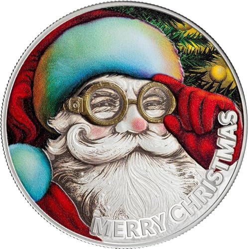 Power Coin Santa Claus Weihnachten Silber Münze 500 Franken Cameroon 2025 von Power Coin