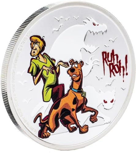 Power Coin Scooby DOO Ruh Roh Warner Bros 1 Oz Silber Münze 2$ Niue 2024 von Power Coin