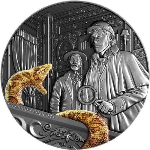 Power Coin Sherlock Holmes Speckled Band Adventure 2 Oz Silber Münze 5$ Samoa 2025 von Power Coin